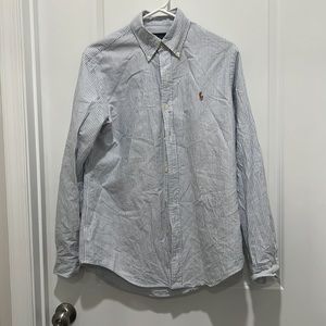 Polo Ralph Lauren Striped Collared Shirt Mens Size S Small